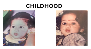 Malaika Vasupal childhood photo