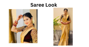 Malaika Vasupal saree look