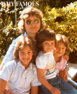 Emily Compagno with her siblings