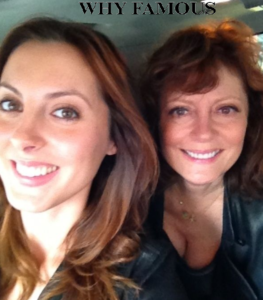 Susan with her daughter Eva Amurri