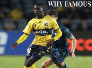 Garang Kuol played in A-League Men debut against Wellington Phoenix