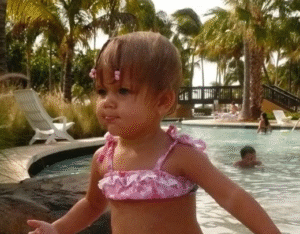 Lia McHugh Childhood pic